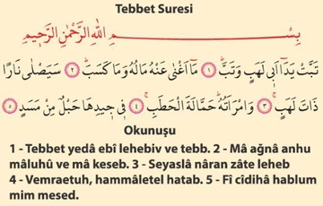 Peygamber Efendimizin Dilek Duası Okunuşu ve Anlamı